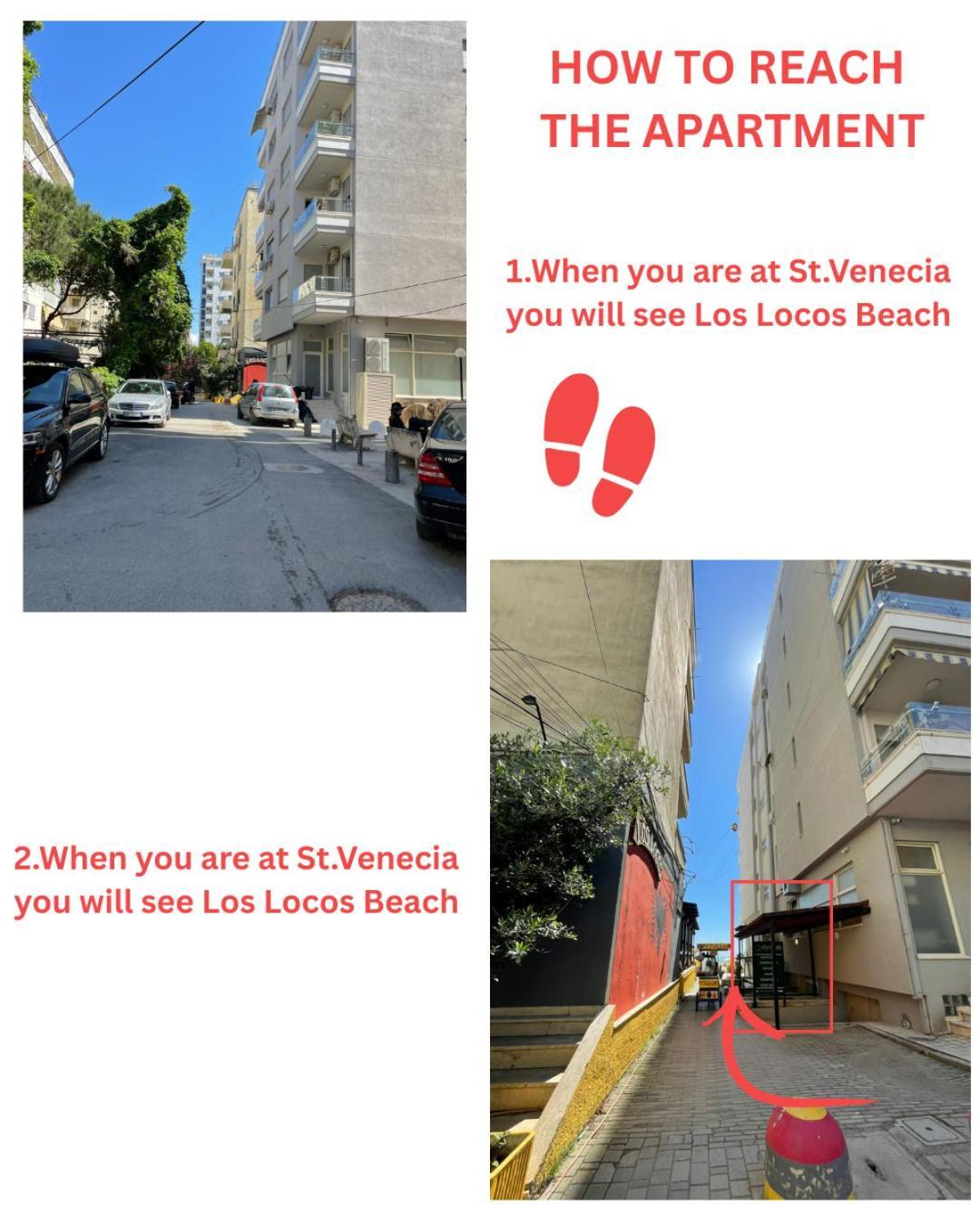 Sea View-Apartment On The Beach - Durrs2 Durres Bagian luar foto